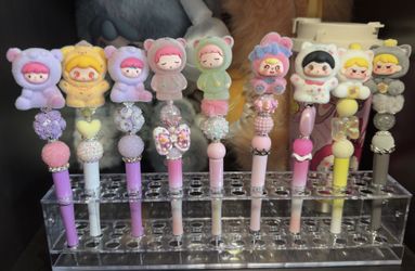 Beaded custom pens