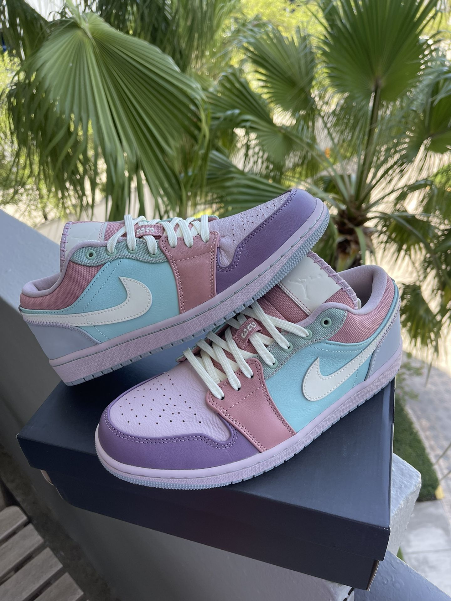 Jordan 1 Low Pastel Size 8