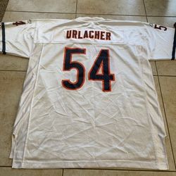 Vintage Chicago Bears Brian Urlacher White Jersey Good Conditon