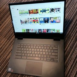 Touchscreen 16" 2 in 1 ChromeBook Intel Quad Core i5 CPU 8 GB RAM 128 GB SSD 1080P LCD Webcam Wi-Fi Bluetooth Google Chrome OS