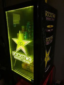 Rockstar Energy Drink Branded Display Refrigerator