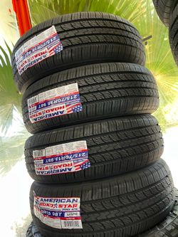 ✔️📲215/70:15 vendo set de llantas nuevas América