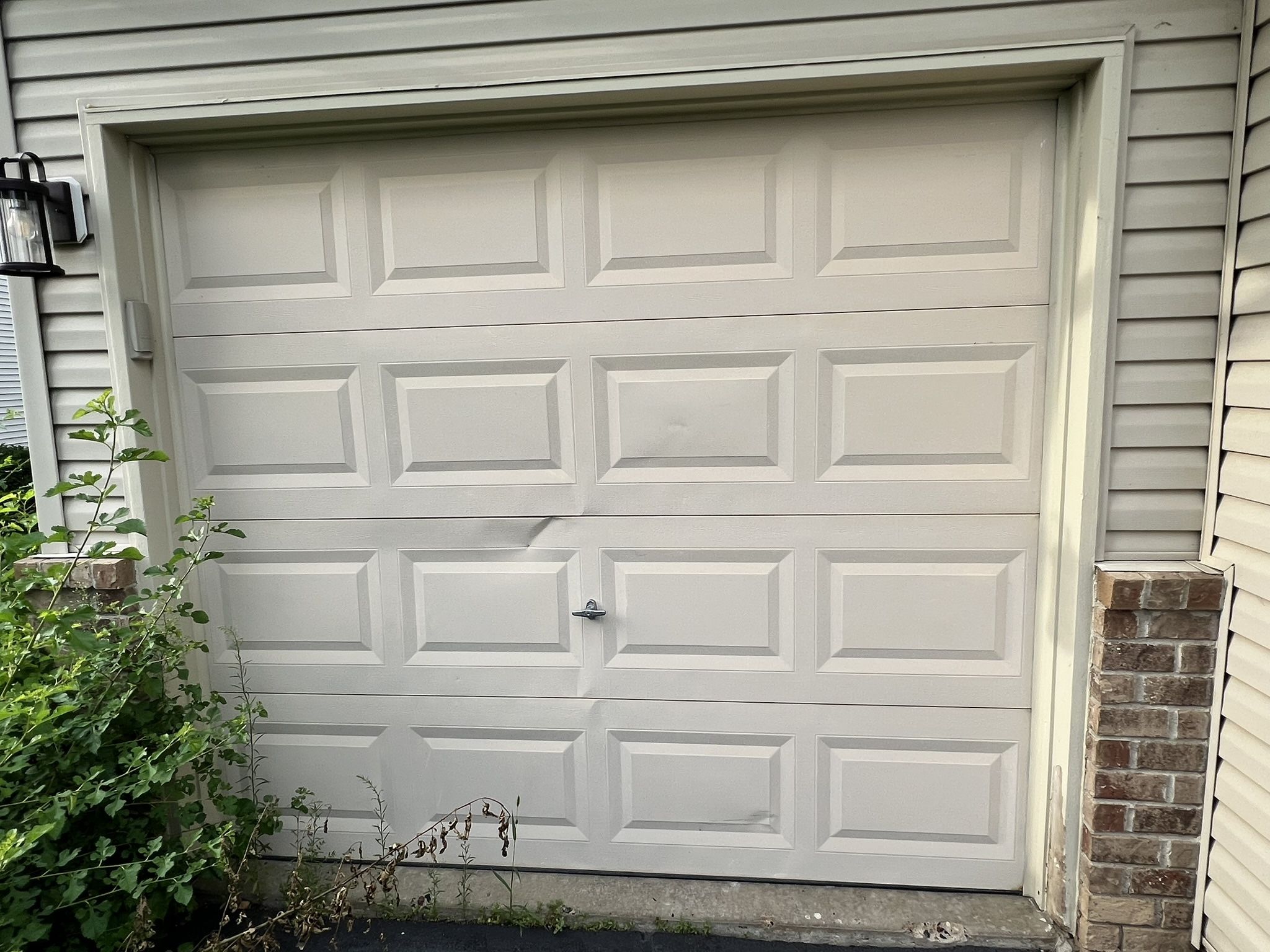 Clopay 8 x 7 Standard Steel Garage Door -Works Great/Fully Functional