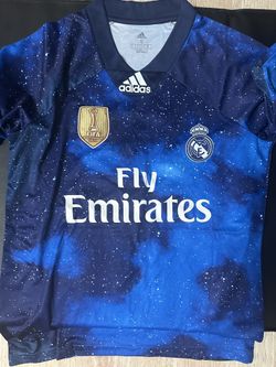 Adidas Real Madrid EA Sports 2018/19 limited-edition jersey in Unity Ink and white Small