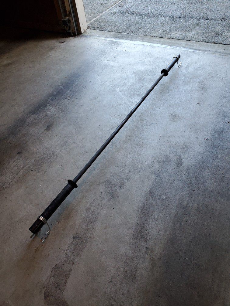 Weght Bar - 7ft 45lbs/20k with clamps $40