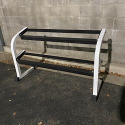 Parabody 2 Tier Solid Steel Dumbbell Weight Rack…. Home Gym Fitness…. $125 Price is Firm!!!