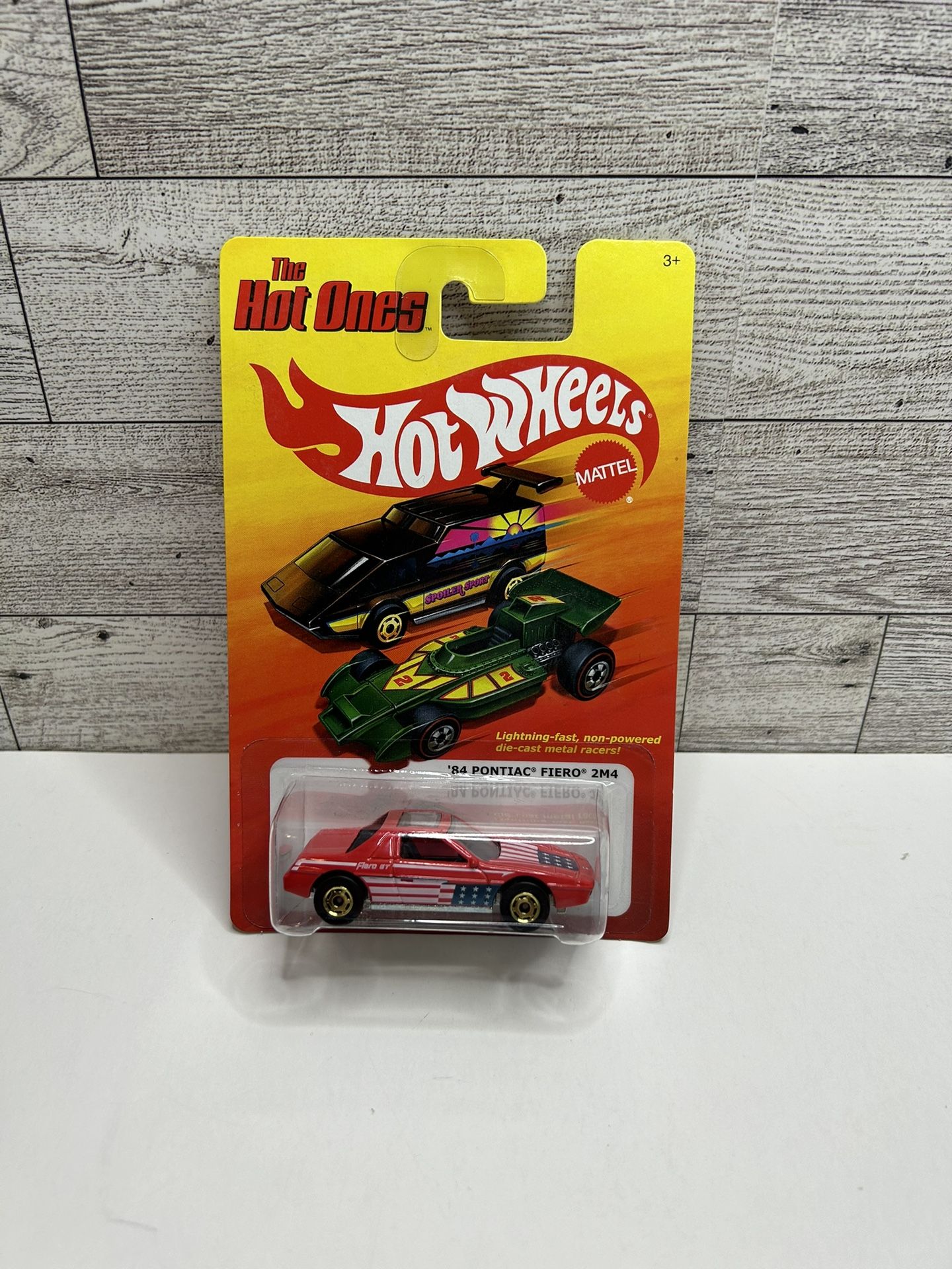 Hot wheels The Hot Ones Red ‘1984 Pontiac Fiero 2M4 • Die Cast Metal • Made in Thailand