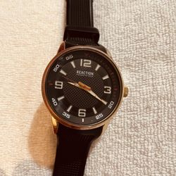Kenneth Cole Reaction Men's Analog Watch With Silicone Strap