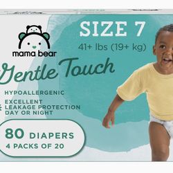 Unopened Size 7 Diapers (pack of 80)
