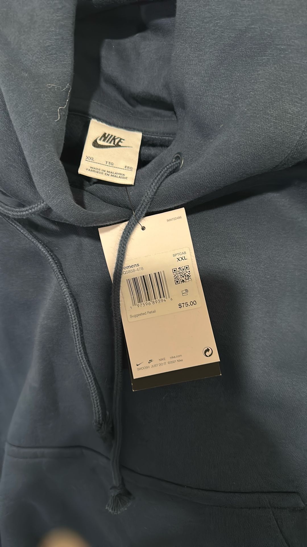 Nike Hoodie New Xxl