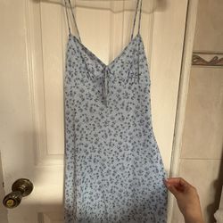(S) Full Tilt, Blue flower Dress