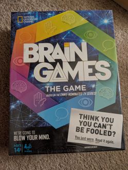 New! Unopened! National Geographic brain games