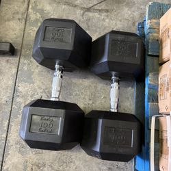 Rubber Dumbbells 