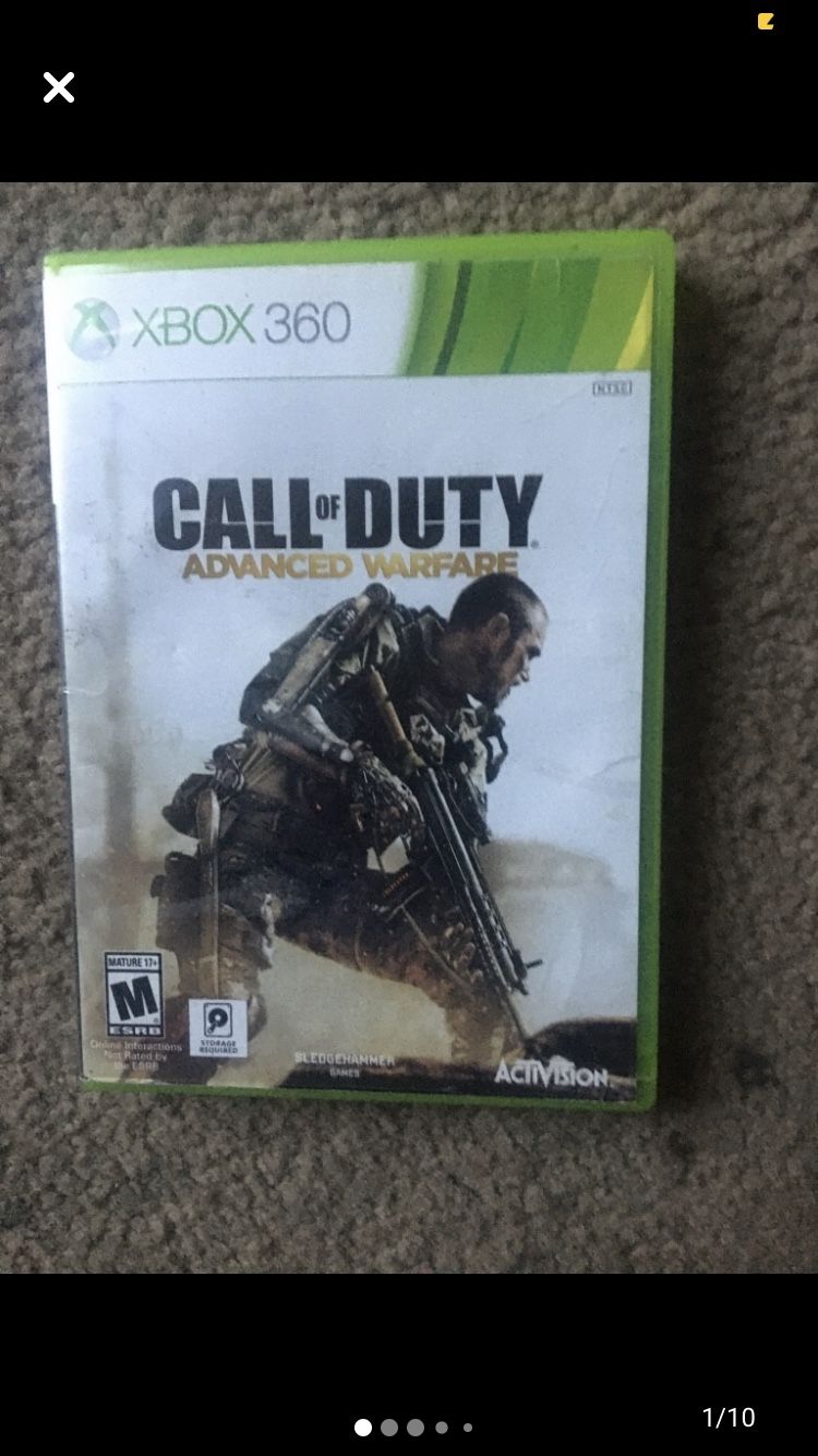 Xbox 360 COD : Advanced Warfare