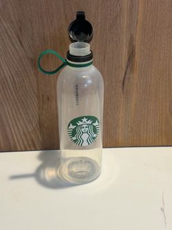 Starbucks Clear Plastic Water Bottle