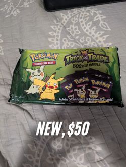 Pokemon Trick Or Trade Booster Bundle, New