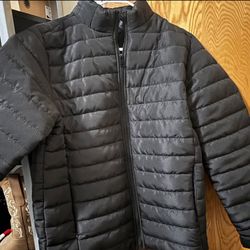 Mens Black Puffer
