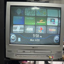 27” CTR DVD And VHS TV