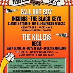  Innings Festival 1 Day VIP Tickets And  Passes For Saturday 