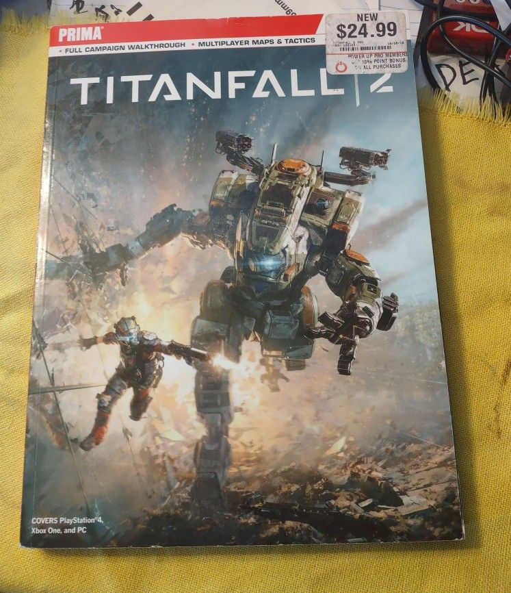 Prima Strategy Guide For Titanfall 2 Great Condition