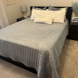 Queen Malm Bed Set