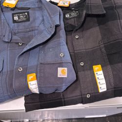 2 Carhart Work Shirt Loose Fit 