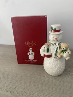 Lenox Collectible Snow Man Figurine 