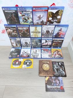 Playstation 5 Games And PlayStation 4 Games ( Used , Tested Working )  Read Description)