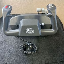 CH Products Desktop Flight Sim Yoke USB FSY211U