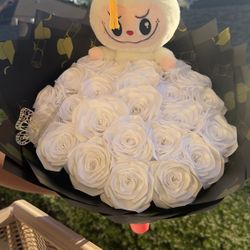 Graduation Bouquet Labubu