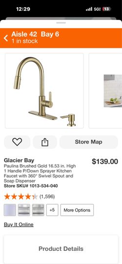 Glacier bay two handle bathroom faucet