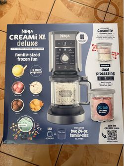 Ninja Creami XL Deluxe Ice Cream Maker