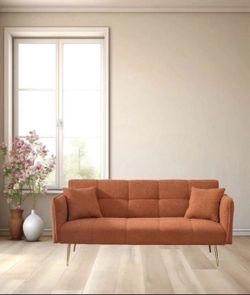 Teddy Fleece Sofabed 70 Inch Convertible Futon Sofabed