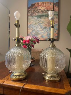 Mid century lamps