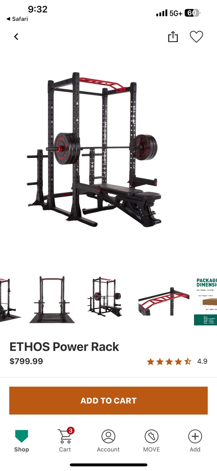 Ethos power Rack