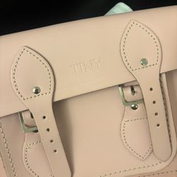 Cambridge Leather Bag Pink