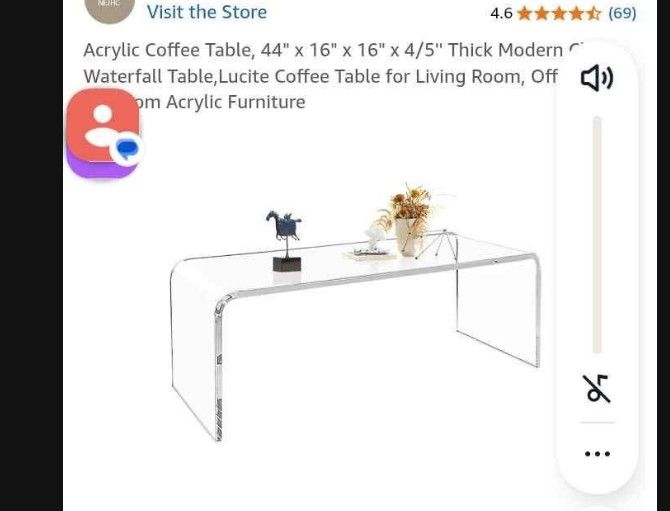 Acrylic Table