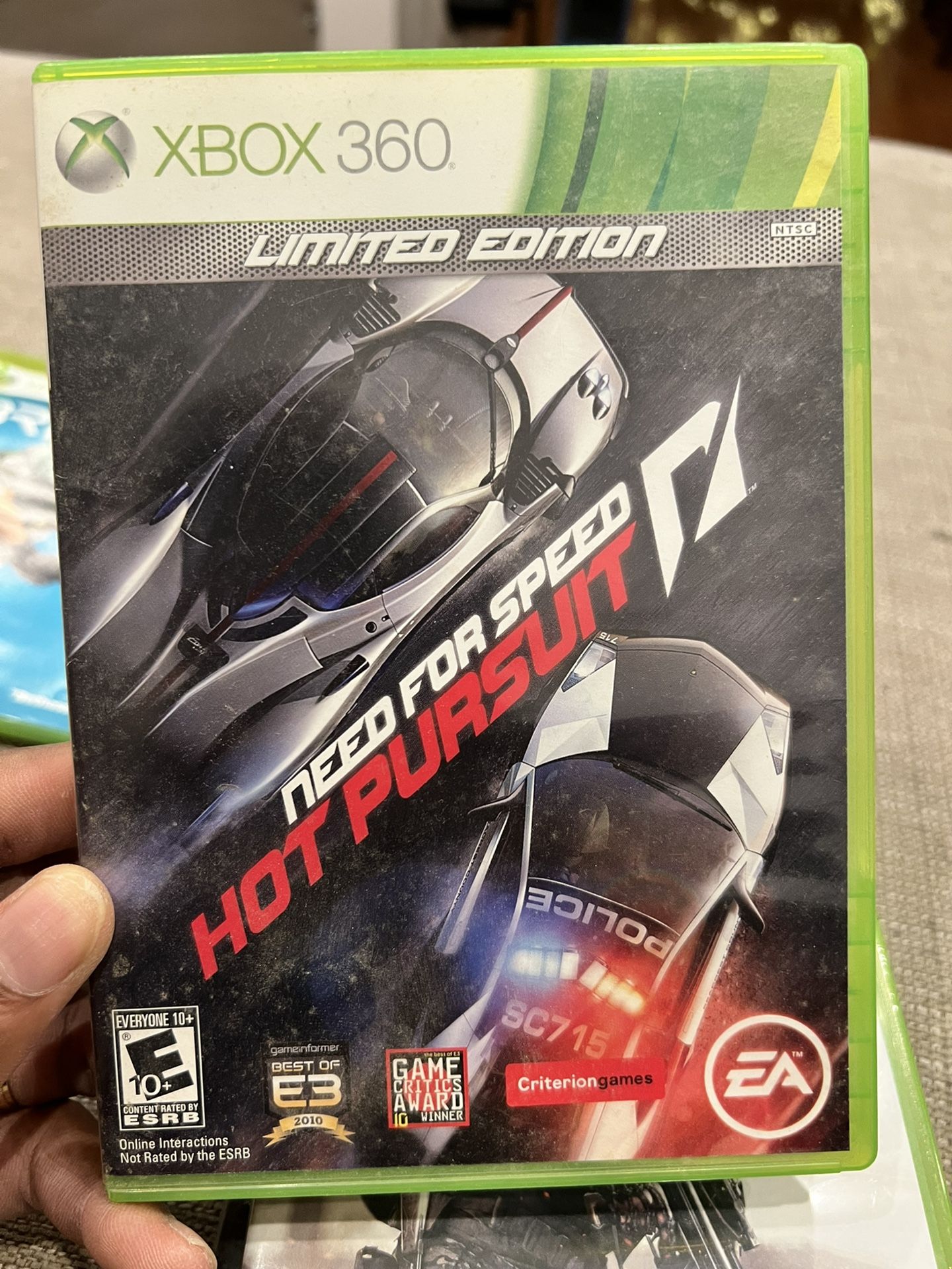 Need for Speed: Hot Pursuit, XBOX 360