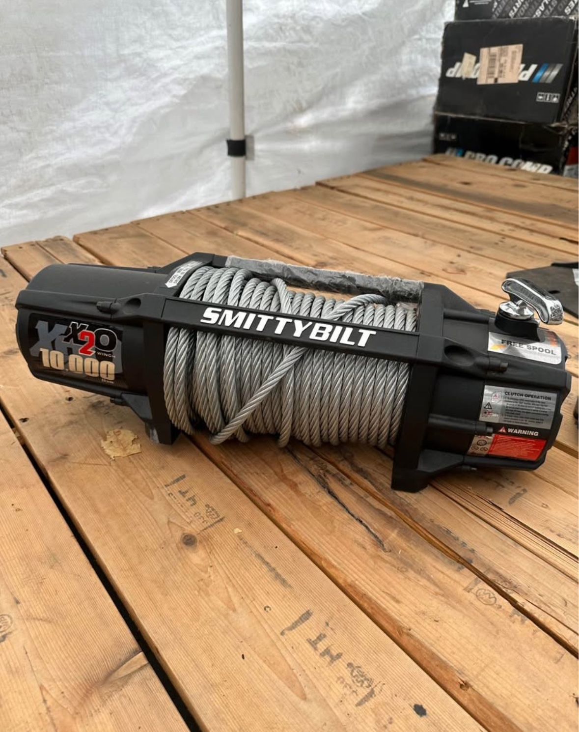 X20 10,000 lbs winch (new)