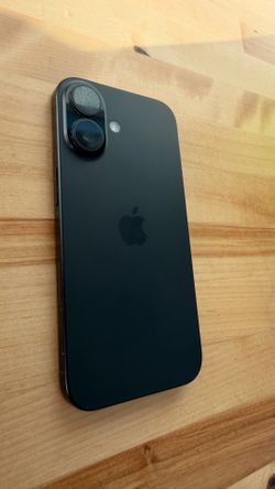 Like New Factory Unlocked iPhone 16 256GB Black.
