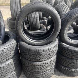 4 llantas 245/45/18 dela continental 95% de vida 