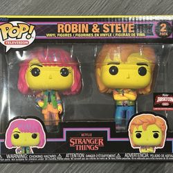 Robin And Steve Funko POP Duo