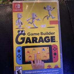 Nintendo Switch- Game Builder Garage Game 