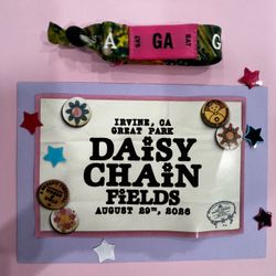 Olivia Rodrigo Daisy Chain Fields - GA Wristband