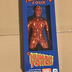 (Human Torch) Fantastic Four Mego 8" Figure Set – World's Greatest Super-Heroes