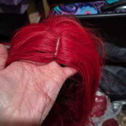 Long RED HAIR WIG
