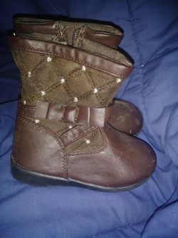 toddler brown boots size 5