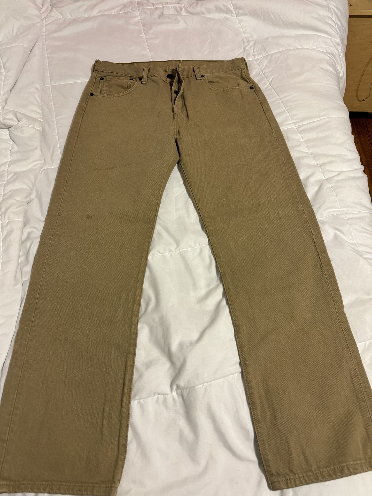Levi’s 501 Jeans 33x30 - Khaki