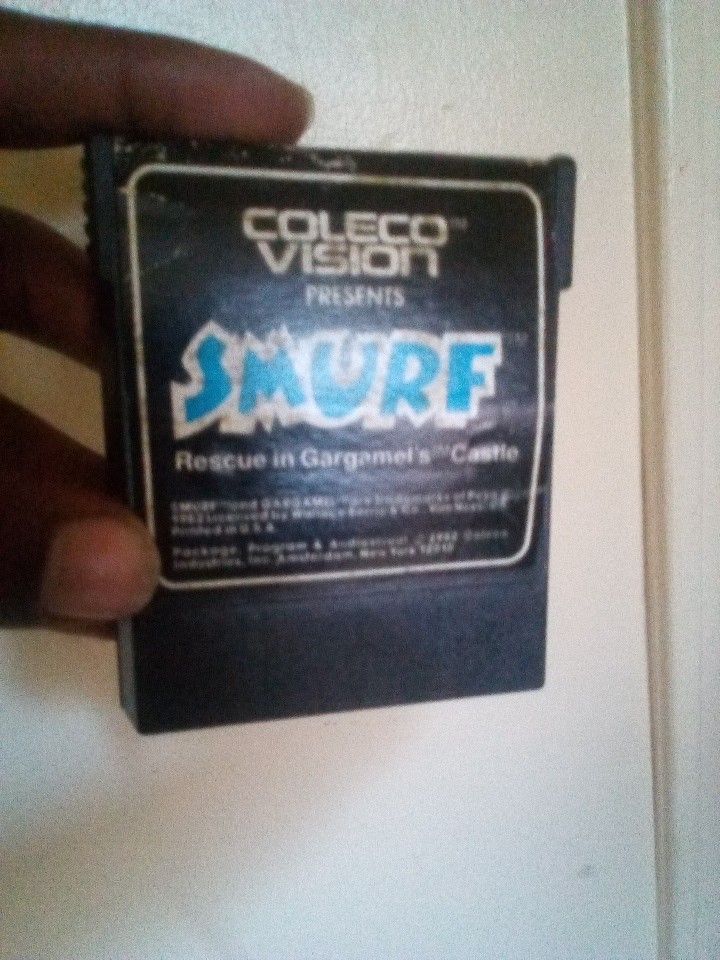 Smurfs Game Coleco