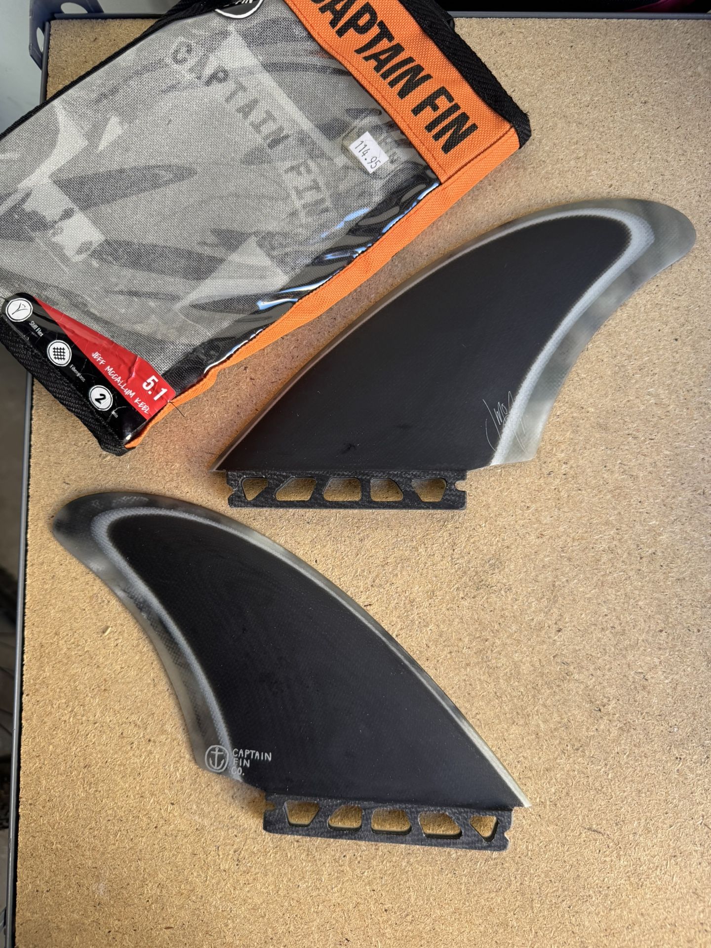 Surfboard Fins Futures FCS Captain Single Twin Tri Quad